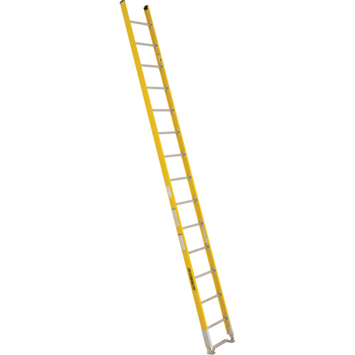 Single Section Straight Ladder - 6100 Series, 14', Fibreglass, 375 lbs., CSA Grade 1AA Sidevic Inc.