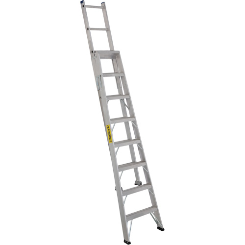 2700 Series Industrial Duty Multi-Way Ladders, 8', Aluminum, 250 lbs. Cap., ANSI 1, CSA 1 Sidevic Inc.