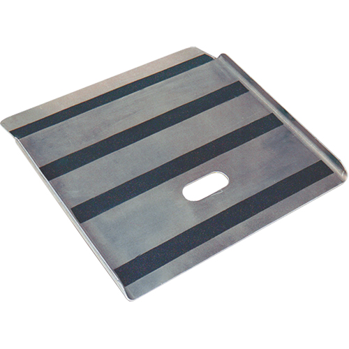 Aluminum Curb Ramp, 750 lbs. Capacity, 27" W x 27" L Sidevic Inc.
