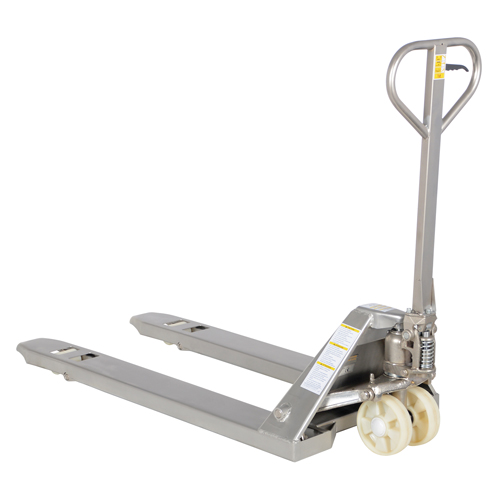 Transpalette, Acier inoxydable, 48" lo x 27" la, Capacit&eacute; 5500 lb Sidevic Inc.