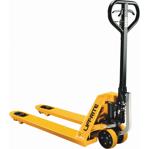 Power-Start Technology Pallet Trucks, Steel, 48" L x 27" W, 5000 lbs. Capacity Sidevic Inc.