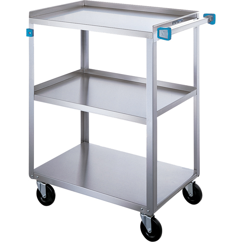 Shelf Cart, 3 Tiers, 18" W x 39" H x 31" D, 500 lbs. Capacity Sidevic Inc.
