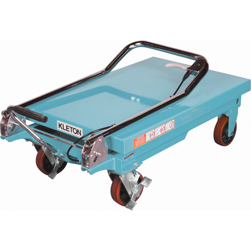 Heavy-Duty Hydraulic Scissor Lift Table, 32" L x 19-3/4" W, Steel, 660 lbs. Capacity Sidevic Inc.