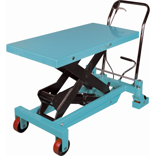 Table &eacute;l&eacute;vatrice robuste &agrave; ciseaux hydraulique, 40" lo x 20-1/8" la, Acier, Capacit&eacute; 2200 lb Sidevic Inc.