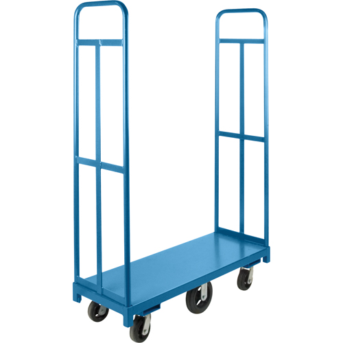 Chariot &agrave; plateforme U-Boat, 48" lo x 18" la x Capacit&eacute; 1500 lb, Roues en Caoutchouc Sidevic Inc.
