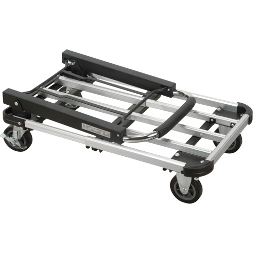 Chariots &agrave; plateforme pliants, Aluminium, 300 lb, 28" lo x 16" la, Hauteur 32" Sidevic Inc.