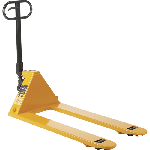 Titan Pallet Trucks, Steel, 36" L x 20.5" W, 5500 lbs. Capacity Sidevic Inc.