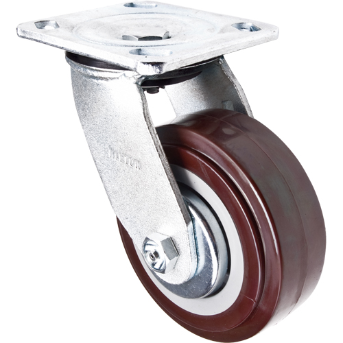 Caster, Swivel, 5" (127 mm), Polyurethane, 650 lbs. (294 kg.) Sidevic Inc.