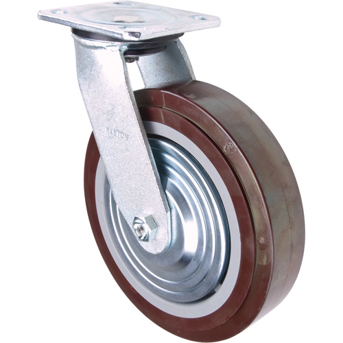 Caster, Swivel, 8" (203.2 mm), Polyurethane, 1000 lbs. (453.6 kg.) Sidevic Inc.