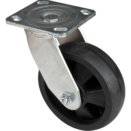 Hi-Temp Caster, Swivel, 6" (152.4 mm), Nylon, 880 lbs. (399 kg.) Sidevic Inc.