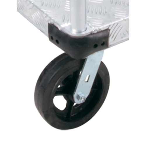 Aluminum Platform Truck, 24" W x 36" L, 2000 lbs. Cap., Mold-on Rubber Wheels Sidevic Inc.