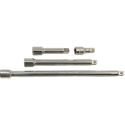 Extension Bar Set, 3/8" Drive, Chrome Finish, 4 Pcs Sidevic Inc.