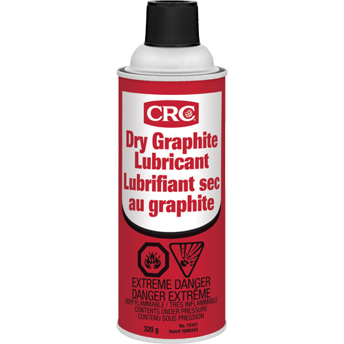 Lubrifiant au graphite sec, Canette a&eacute;rosol Sidevic Inc.