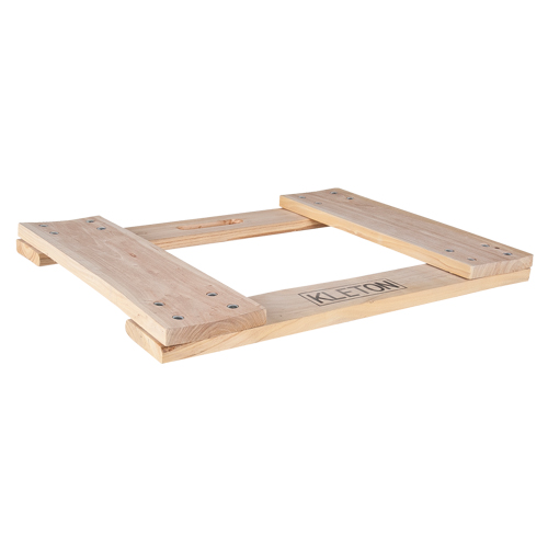 Cadre de socle roulant en bois dur, Roues en Non compris, Capacit&eacute; de 900 lb, 18" la x 24" p x 1,5" h Sidevic Inc.