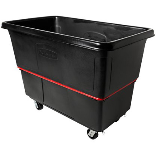 Heavy-Duty Utility Truck, Black Recycled Plastic, 59"/34-5/8" L x 34"/59-1/64" W x 42-1/16"/42-7/8" H, 27 cu. ft. Volume, 1200 lbs. Capacity Sidevic Inc.
