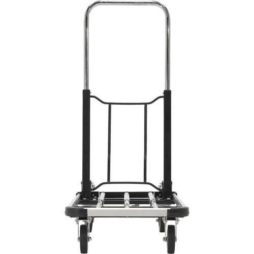Chariot &agrave; plateforme repliable, Acier inoxydable, 300 lb, 28" lo x 16" la, Hauteur 33-1/2" Sidevic Inc.