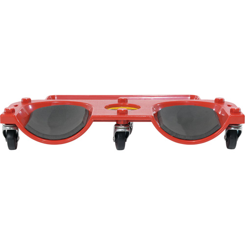 Rolling Knee Dolly, Plastic, Red, 350 lbs. Capacity Sidevic Inc.