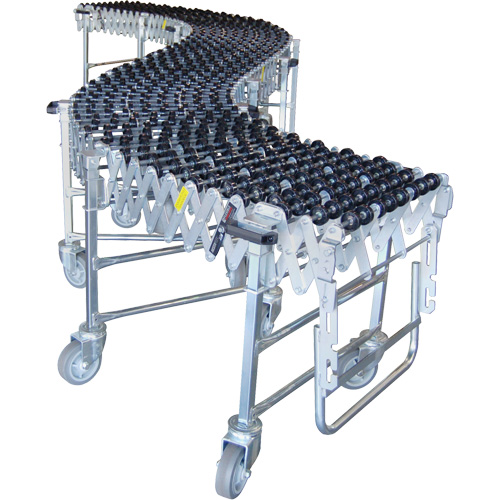 Expandable/Flexible Conveyors, 30" W x 8' 6" L, 226 lbs. per lin. ft. Capacity Sidevic Inc.