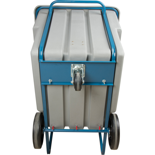 Chariot basculeur en acier, Poly&eacute;thyl&egrave;ne, 1,1 vg³, Capacit&eacute; de charge de 1250 lb Sidevic Inc.