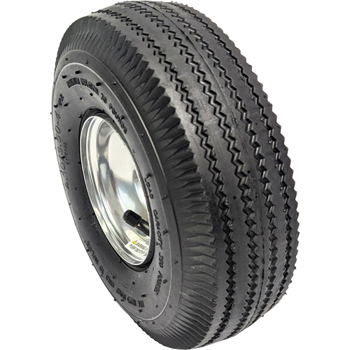 Replacement Pneumatic Tire for Hand Truck, 10" (254 mm), 350 lbs. Capacity Sidevic Inc.