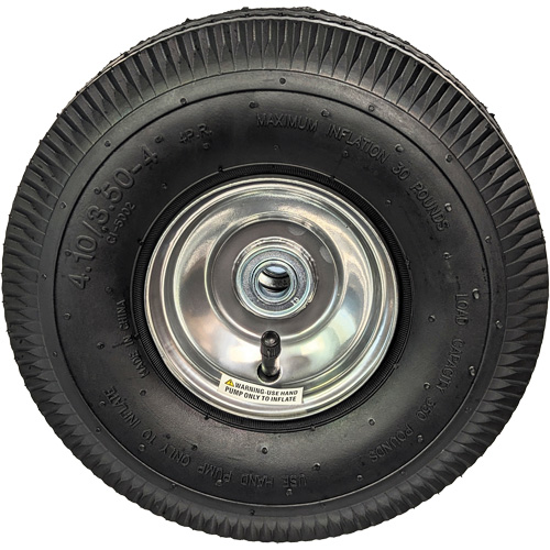 Replacement Pneumatic Tire for Hand Truck, 10" (254 mm), 350 lbs. Capacity Sidevic Inc.