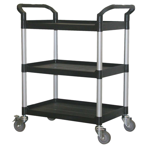 Utility Cart, 3 Tiers, 33-1/2" x 39-3/8" x 19", 300 lbs Capacity Sidevic Inc.
