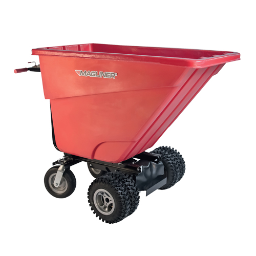 Motorized Tilt Truck, 13,5 pi³ Capacity, 45" H x 33-1/2" W x 68" D Sidevic Inc.