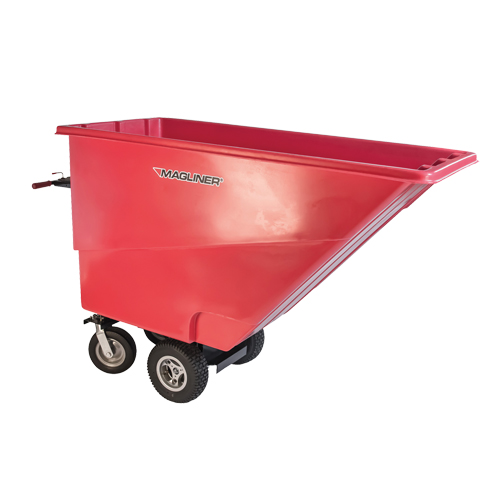 Chariot &agrave; bascule motoris&eacute;, Capacit&eacute; 27 cu. ft., 51" h x 81" la x 33" p Sidevic Inc.