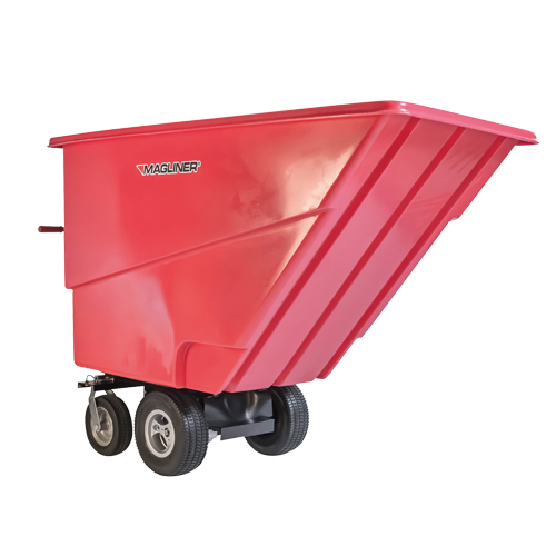 Chariot &agrave; bascule motoris&eacute;, Capacit&eacute; 27 cu. ft., 51" h x 81" la x 33" p Sidevic Inc.