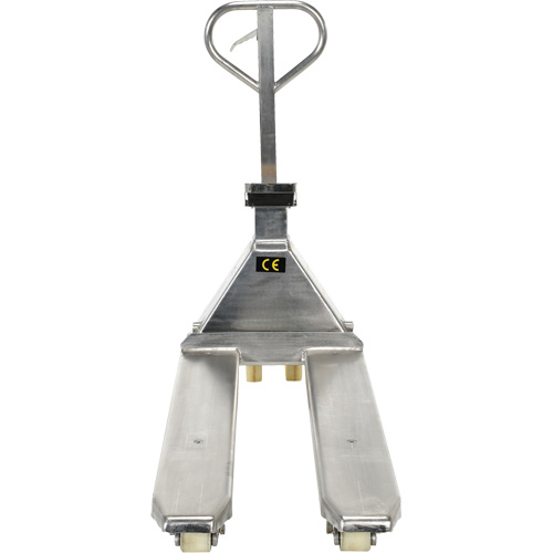 Scale Pallet Truck, 45.69" L x 21.875" W, 5000 lbs. Cap. Sidevic Inc.