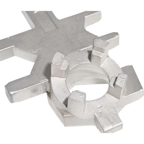 Cl&eacute; pour baril, Ouverture de 3/4"/2", Poign&eacute;e 9-1/2", Acier inoxydable Sidevic Inc.