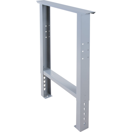 Industrial Duty Leg for Workbench, Steel, 24" D x 34" H, Single Sidevic Inc.