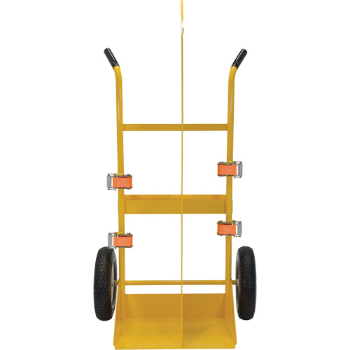 Chariot pour chalumeau et bouteille &agrave; gaz, Roues Rempli de mousse, Base de 23-13/16" la x 22-13/16" lo, 500 lb Sidevic Inc.