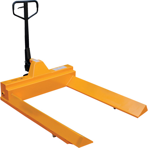 Transpalette pour mat&eacute;riaux en rouleaux, Acier, 48" lo x 7,5" la, Capacit&eacute; 4000 lb Sidevic Inc.