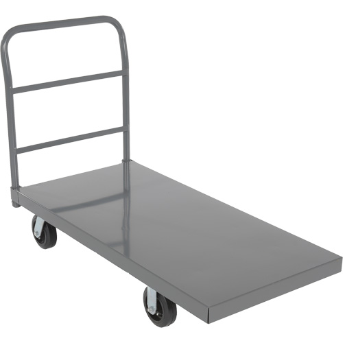Chariot &agrave; plateforme, 48" lo x 24" la x Capacit&eacute; 2000 lb, Roues en Caoutchouc Sidevic Inc.