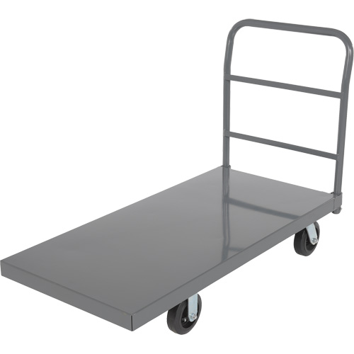 Chariot &agrave; plateforme, 48" lo x 24" la x Capacit&eacute; 2000 lb, Roues en Caoutchouc Sidevic Inc.