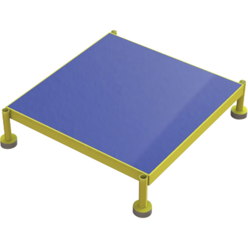 Plateforme de travail en une &eacute;tape &agrave; hauteur r&eacute;glable, 24" la x 24" pr, Capacit&eacute; de 800 lb, Enti&egrave;rement soud&eacute; Sidevic Inc.