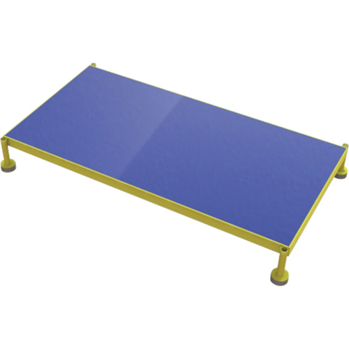 Plateforme de travail en une &eacute;tape &agrave; hauteur r&eacute;glable, 24" la x 48" pr, Capacit&eacute; de 800 lb, Enti&egrave;rement soud&eacute; Sidevic Inc.