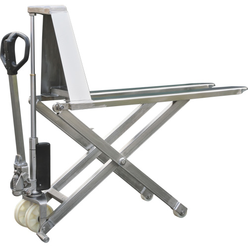 Eco Scissor Skid Lift, 45" L x 21" W, Stainless Steel, 2200 lbs. Capacity Sidevic Inc.