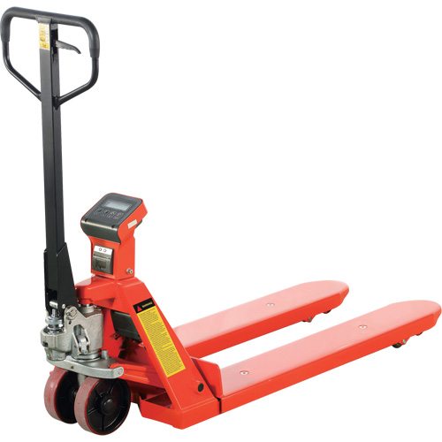 Eco Weigh-Scale Pallet Truck with Thermal Printer, 45" L x 22.5" W, 4400 lbs. Cap. Sidevic Inc.
