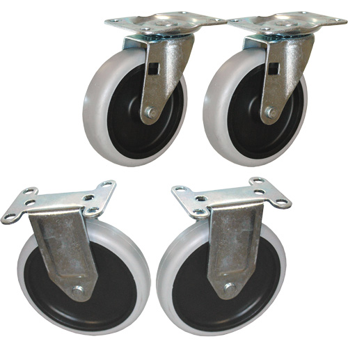 Flat Shelf Cart Caster Kit Sidevic Inc.