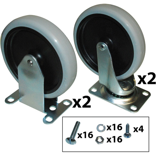 Utility Cart Caster Kit Sidevic Inc.