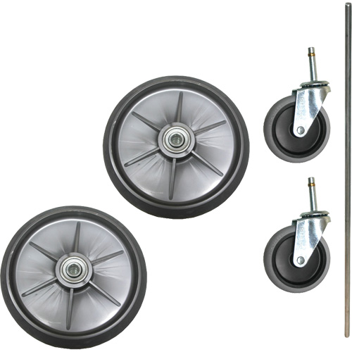 Housekeeping Cart Ball Bearing Wheel & Caster Kit Sidevic Inc.