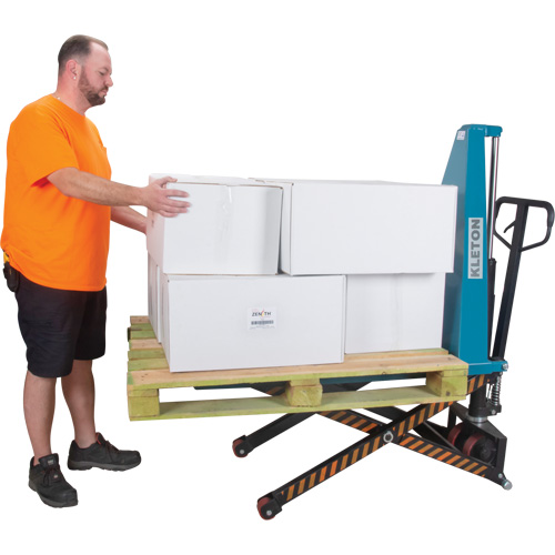 Manual Scissor Skid Lift, 45-1/4" L x 27" W, Steel, 3300 lbs. Capacity Sidevic Inc.