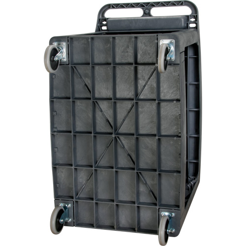 Flat-Shelf Utility Service Cart, 2 Tiers, 25-1/4" x 32-1/4" x 44", 550 lbs. Capacity Sidevic Inc.