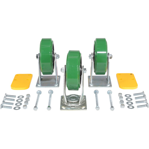 H Series Self-Dumping Hopper Caster Kit Sidevic Inc.