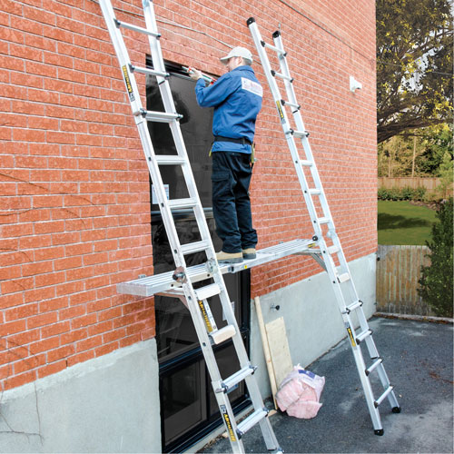 Planche de travail t&eacute;lescopique, 108" la x 12" pr, Capacit&eacute; de 250 lb, D&eacute;mont&eacute; Sidevic Inc.