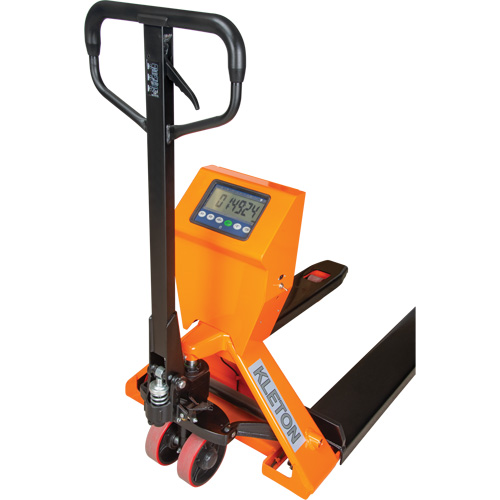 Transpalette &agrave; balance num&eacute;rique, 44,5" lo x 27,75" la, Capacit&eacute; de 4400 lb Sidevic Inc.