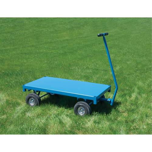 Outdoor Platform Wagon Truck, 24" W x 48" L, 1000 lbs. Capacity Sidevic Inc.