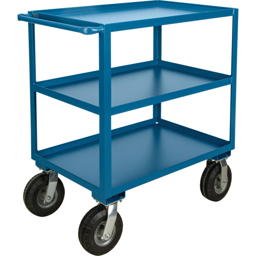  Chariot &agrave; tablettes pour l'ext&eacute;rieur, 3 Tiers, 24" la x 39" h x 51" p, Capacit&eacute; 1200 lb Sidevic Inc.